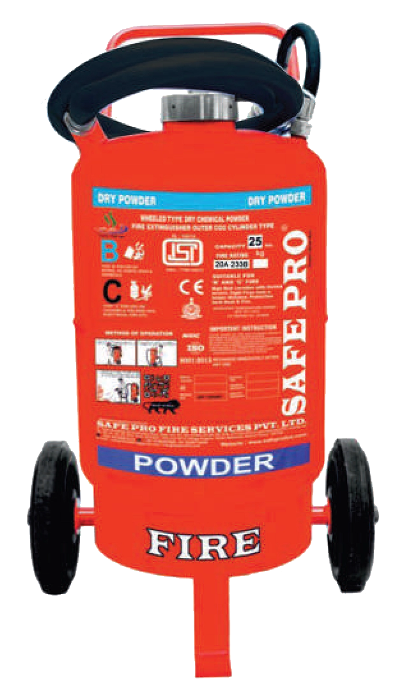 Dry Chemical Powder - Fire Extinguisher